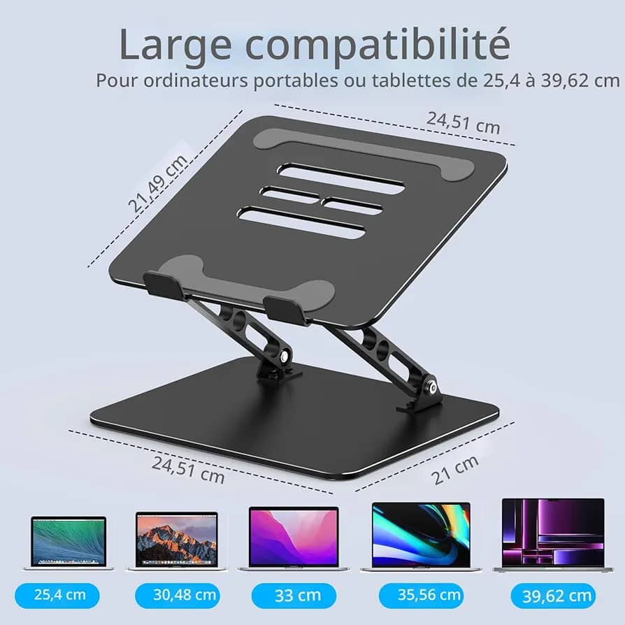 Support ordinateur portable